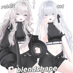 [しお/Sio] ⯌makeup+blendshape⯌ 缩略图 2