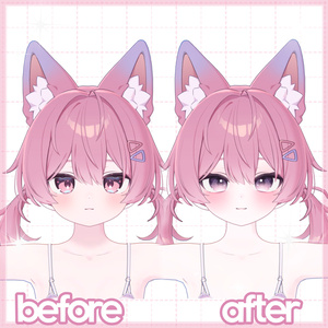 [プラム/Plum] makeup+eye+blendshape 缩略图 3