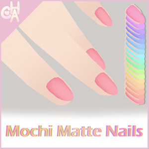 Free Commercial! Mochi Matte Nails - フリーモチマットネイル