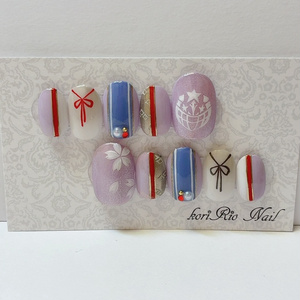 [Custom Nail Tips] Ayase-sama's Completed Design...