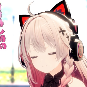 【複数アバター対応】ねこみみヘッドフォン【簡単導入・オーディオリンク対応】 缩略图 3