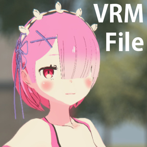 【VRM 同人作品】ラム 水着Ver.