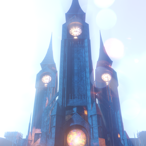 Castle gothic Clock Tower