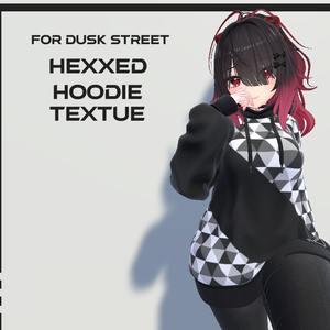 HEXXED hoodie texture for DUSK STREET