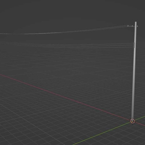 【CC0】シンプルな電柱 / Utility pole / 전봇대 / 电线杆 缩略图 3