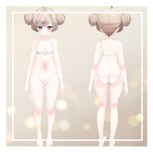 🩷マヌカ-Manuka-白肌＆赤らみ♡涙袋あり地雷メイク＋BodyBlush🩷 缩略图 2