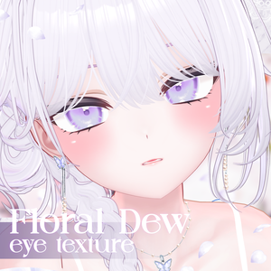 【28アバター対応】💐Floral Dew eye texture💐(2 types!)