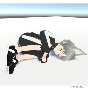 【無料】Unity 丸まって寝る ポーズ