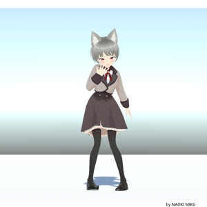 Unity メスガキっぽい前傾姿勢 ポーズ