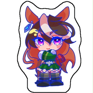 ミニアクリルスタンドシンボリルドルフ