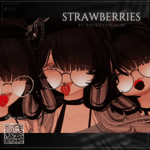 Strawberry set - Commercial & Personal license