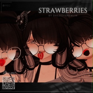 Strawberry set - Commercial & Personal license