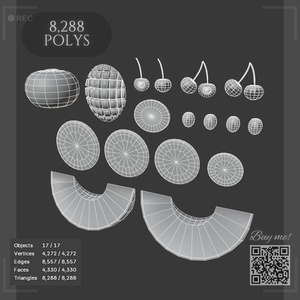 Summer fruits - DIY & Accessory vers. !FOR BLENDER! - !Personal only! 缩略图 18