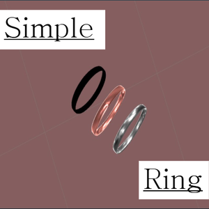 【ショップ開設記念！FREE！】simplering【無料】