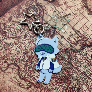 終末のワルキューレ ポセイドン アクリルキーホルダー - Flower