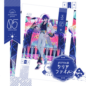 缶缶5周年記念セット】Tシャツ・アクリルキーホルダー・クリア