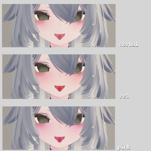 ［ルルネ］ rurune makeup + tongue texture and tatoo + eye texture ♡ ルルネ メイクテクスチャ  舌テクスチャ タトゥー アイテクスチャ 缩略图 4