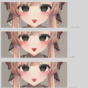 ［マヌカ］ manuka makeup + tongue texture and tatoo + eye texture ♡ マヌカ メイクテクスチャ 舌テクスチャ タトゥー アイテクスチャ 缩略图 4