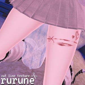 [Rurune] rurune Cut Line Texture - Scar Line Texture