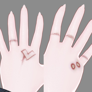 ［ミルティナ］ milltina sugar ring cut line texture ♡ お砂糖リング 傷テクスチャ 缩略图 3