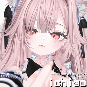 ［イチゴ］ ichigo tear mole make up & body texture + face blendshape ♡ イチゴ メイクテクスチャ ボディテクスチャ フェイスブレンドシェイプ ほくろ