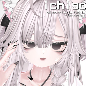 [Ichigo] ichigo yami make up & eyes tex & body tex + face blendshape
