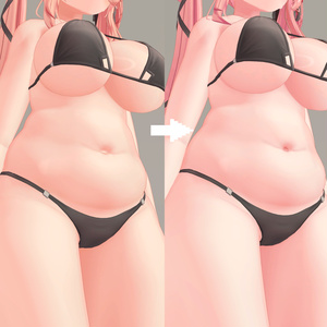 ［イチゴ］ ichigo yurufuwa make up & body texture + face blendshape ♡ イチゴ メイクテクスチャ ボディテクスチャ フェイスブレンドシェイプ ゆるふわ 缩略图 4