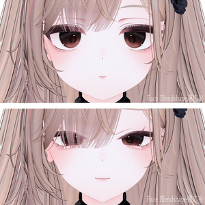 ［Ramune］Makeup & Eye + Face Blendshape ♡ ラムネ メイクテクスチャ アイテクスチャ フェイスブレンドシェイプ 缩略图 2