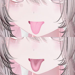 ［Rurune］Makeup + Face Blendshape ♡ ルルネ メイクテクスチャ フェイスブレンドシェイプ 缩略图 4