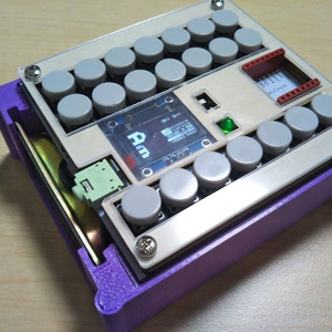 Homemade electronic instrument RakuChord (rakucode) v1.4