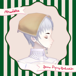 【VRC対応装飾】Straw piping babushka 麦わらのパイピングバブーシュカ