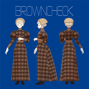 【VRC対応衣装】Fictional Muse Dress　フィクショナルミューズドレス 缩略图 5