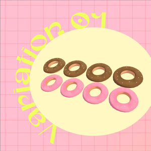 【VRC対応アクセサリー】Donut Collar　ドーナツカラー 缩略图 2