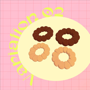 【VRC対応アクセサリー】Donut Collar　ドーナツカラー 缩略图 3