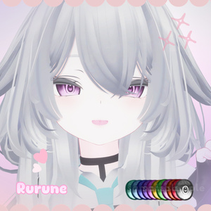 【6アバター対応】Eye texture - Kyupii - (11色セット / PSD付) 缩略图 5