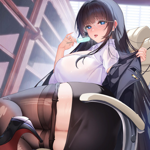 【商用】【YCH base】イラストテンプレート素材Vtuber素材夏の熱波