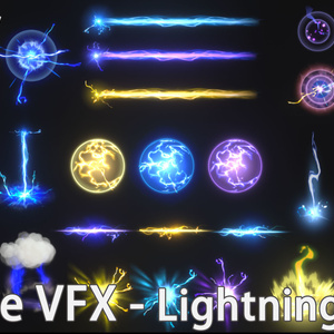 Unity Game VFX：Lightning Effect Collection