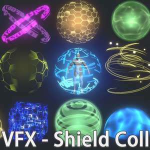 Unity Game VFX - Magic Shield Collection