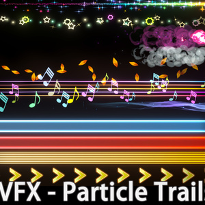 Unity Game VFX - Particle Trails Collection Vol.2