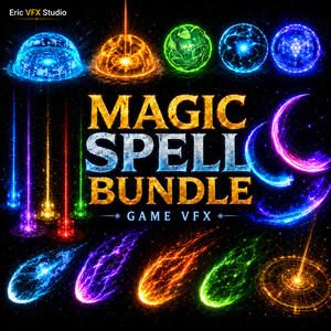 Unity Game VFX - Magic Spell Bundle