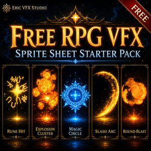 Free RPG VFX Sprite Sheet Starter Pack