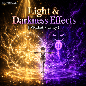 【VRChat/MA support】Light and Darkness Effects/光と闇の魔法の効果