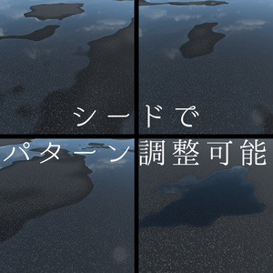 水たまりシェーダー【カスタマイズ可能！】【VRChat】 缩略图 3