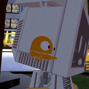 R.E.P.O. KeyChain animated 3D Model