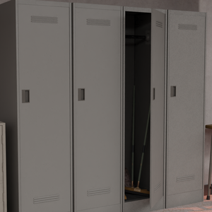 個人ロッカー 3DModel