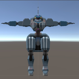 【VRChat想定アバター】blueロボ 缩略图 2