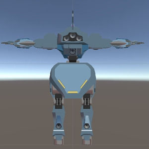 【VRChat想定アバター】blueロボ 缩略图 4