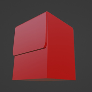 【3Dモデル】カードケース(デッキケース)＆カード＋しきり 缩略图 3