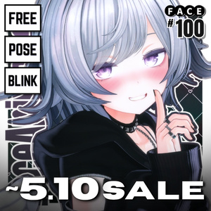 💗Muromu100Type❥動くまばたきFace&PoseAnimations