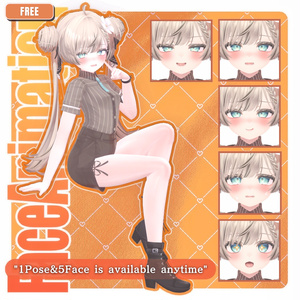 💗【FREE/無料】Manuka100Type❥動くまばたきFace&PoseAnimations ⌖ ݁˚ 缩略图 2